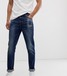 Темно-синие зауженные джинсы ASOS DESIGN Tall - Синий