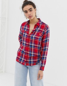 Мягкая рубашка в клетку Superdry - Мульти