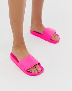 Розовые шлепанцы ASOS DESIGN Fond - Розовый