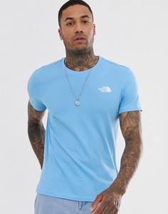 Синяя футболка The North Face Simple Dome - Синий