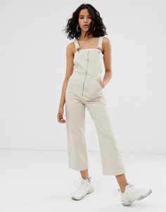 Комбинезон на молнии ASOS WHITE - Кремовый