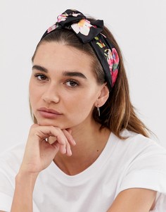 Повязка на голову с цветочным принтом ASOS DESIGN - Мульти