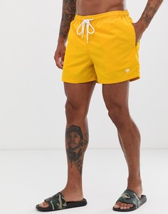 Базовые желтые шорты для плавания New Look - Желтый