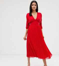 Платье миди ASOS DESIGN Tall - Красный