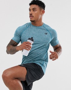 Синяя футболка New Balance Running tenacity - Синий