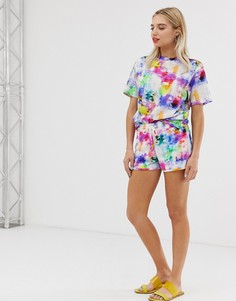 Шорты с поясом на шнурке Monki - Мульти