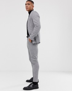 Серые брюки скинни Selected Homme - Серый