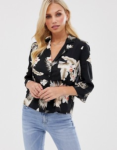 Рубашка с гавайским принтом River Island - Мульти