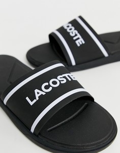 Черные шлепанцы Lacoste - L30 - Черный