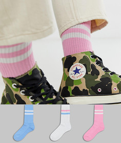 Комплект из 3 пар спортивных носков ASOS DESIGN - Мульти