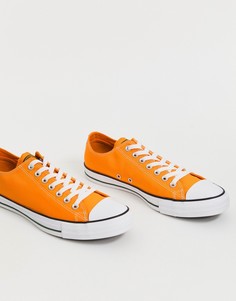 Низкие кеды желтого цвета Converse All Star Chuck Taylor - Желтый