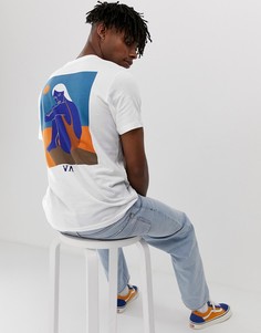 Белая футболка RVCA Intense Desert - Белый