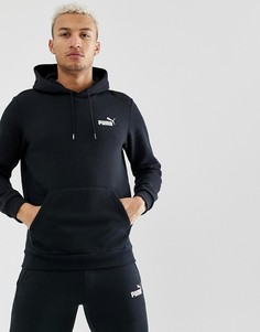 Худи черного цвета с логотипом Puma Essentials - Черный