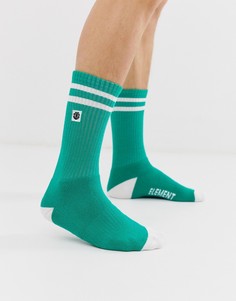 Зеленые носки с логотипом Element - Зеленый