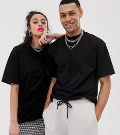 Черная футболка COLLUSION Unisex - Черный