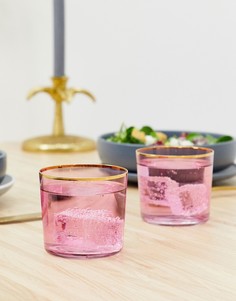 Набор из двух стаканов вместимостью 310 мл LSA - Розовый
