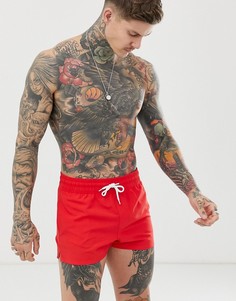 Красные шорты для плавания ASOS DESIGN - Красный