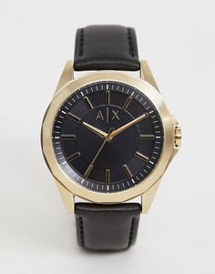 Часы на кожаном ремешке Armani Exchange - AX2636 - Черный