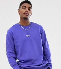 Фиолетовый свитшот с логотипом Reebok эксклюзивно для ASOS - Фиолетовый