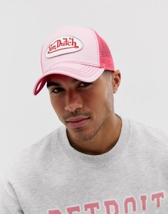 Кепка с логотипом Von Dutch - Розовый
