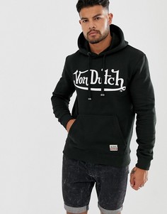 Худи с логотипом Von Dutch - Черный