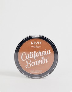 Бронзер для лица и тела NYX Professional Makeup California Beamin - Sunset Vibes - Коричневый