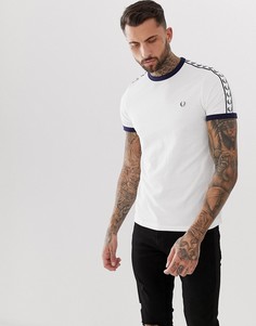 Белая футболка Fred Perry Sports Authentic - Белый