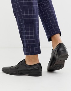 Черные кожаные дерби Redfoot - Черный