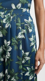 J.O.A. Navy Tropical Jumpsuit