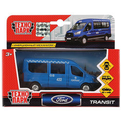Инерционная машина Технопарк Ford Transit, синий