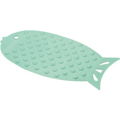 Коврик для ванны Happy Baby Fish, мятный