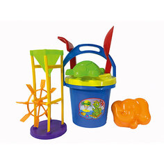 Игровой набор для песочницы Zebratoys "Бабочка", 7 шт