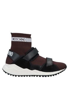 Высокие кеды и кроссовки Moschino