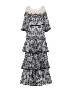 Длинное платье Marchesa Notte