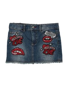 Джинсовая юбка Philipp Plein