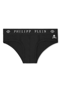 Черные трусы-плавки Philipp Plein