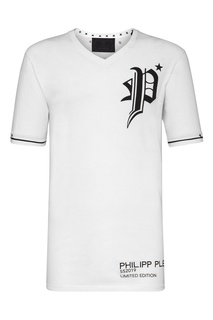 Футболка с V-вырезом Philipp Plein