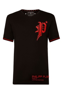 Футболка с разрезами по бокам Philipp Plein