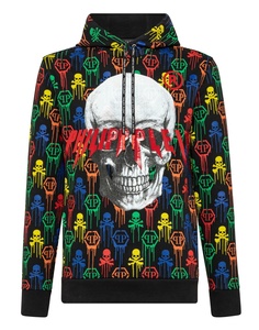Худи с символикой бренда Philipp Plein
