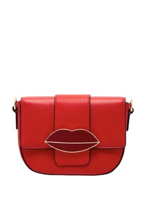 Красная сумка-кроссбоди с декором Essentiel Antwerp