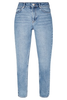 Голубые джинсы с заломами Victoria Bonya Jeans