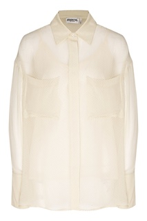 Блуза в горох с нагрудными карманами Essentiel Antwerp