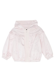 Розовая куртка с объемными рукавами Monnalisa