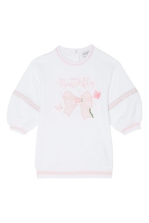 Мини-платье с отделкой Monnalisa