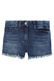 Короткие шорты с бахромой Monnalisa