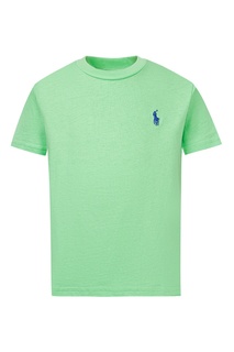 Светло-зеленая футболка Ralph Lauren Kids