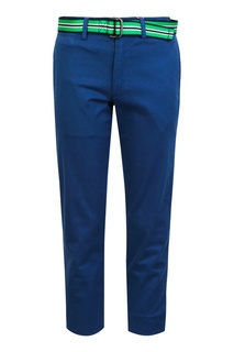 Белые брюки с ремнем Polo Ralph Lauren Kids