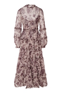 Платье из шифона Zimmermann