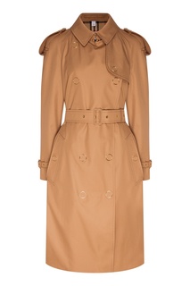 Бежевый хлопковый тренч Burberry