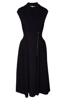 Черное платье с молнией Stella Mc Cartney